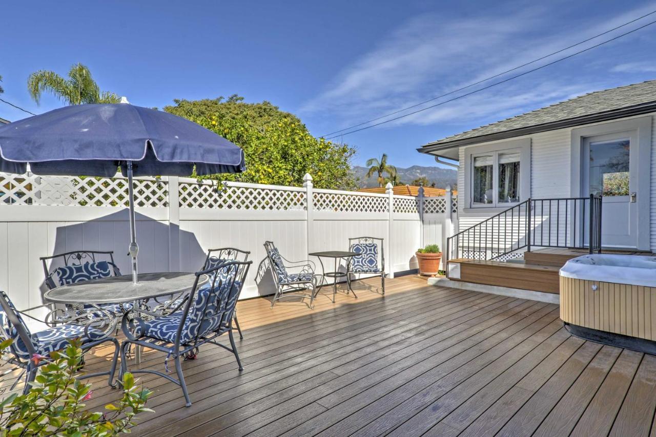 Carpinteria Apt With Hot Tub - 10 Min Walk To Beach! Екстер'єр фото